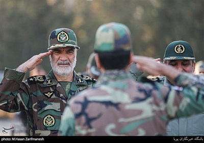  امیر سرتیپ محمد محمودی معاون اجرایی ارتش درمراسم اعطای گواهینامه مهارتی به 1700 نفر از سربازان وظیفه