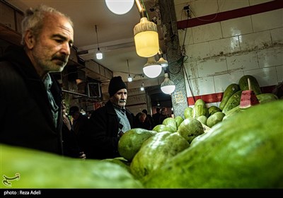 بازار شب یلدا در تبریز