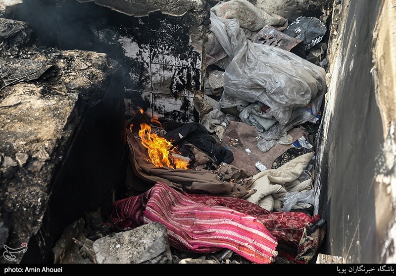 عملیات پلیس برای برچیدن پاتوق موادفروشان در دره فرحزاد