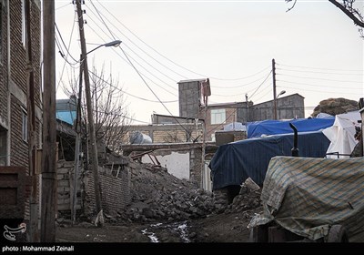 بازدید نماینده ولی فقیه در آذربایجان شرقی از مناطق زلزله زده میانه