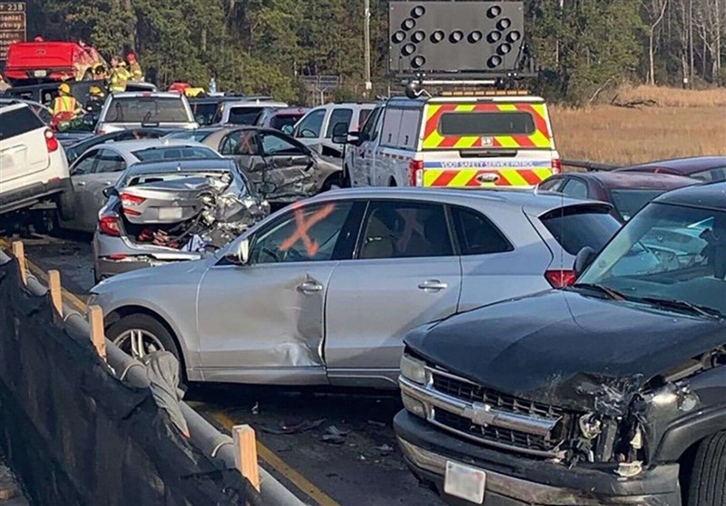 Dozens Injured in Massive 69-Car Pileup in Virginia (+Video)