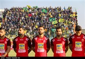 دیدار تیمهای فوتبال پرسپولیس و شهرداری ماهشهر - آبادان