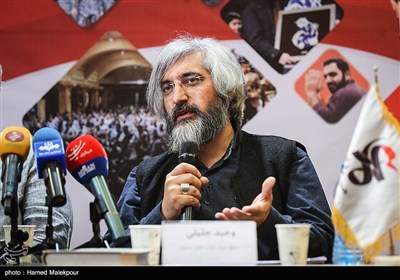وحید جلیلی مسئول شورای سیاست‌گذاری دهمین جشنواره مردمی فیلم عمار در نشست خبری