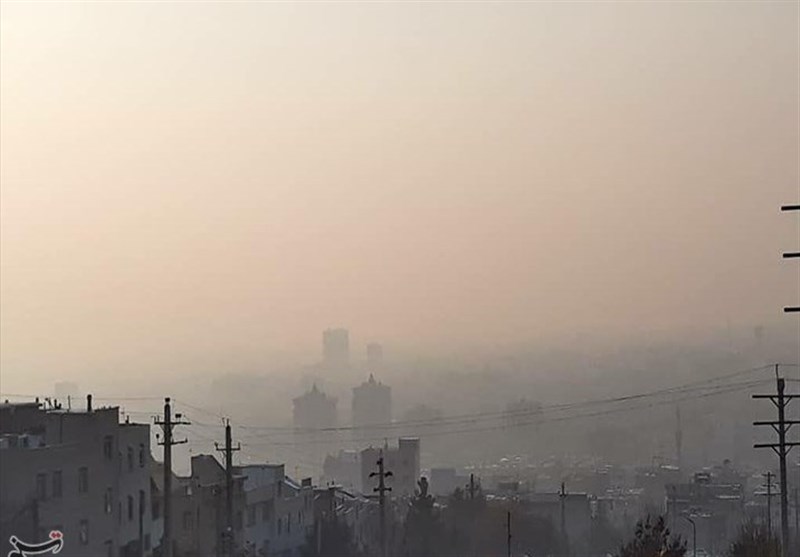 آلودگی هوای کلانشهر کرج به روایت تصویر