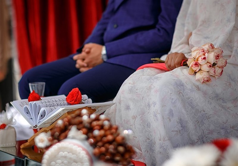 هر ساعت یک ازدواج در قزوین ثبت می‌شود