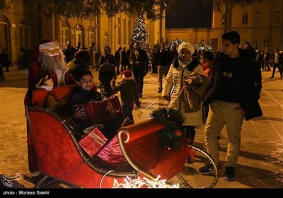 محله جلفای اصفهان در آستانه سال نو میلادی