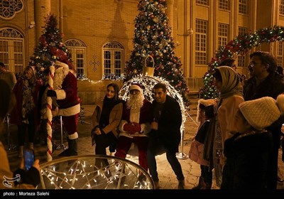 محله جلفای اصفهان در آستانه سال نو میلادی