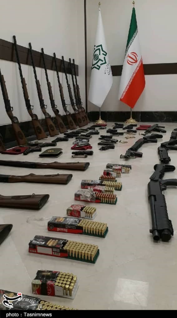 22 قبضه اسلحه غیرمجاز در اصفهان کشف شد