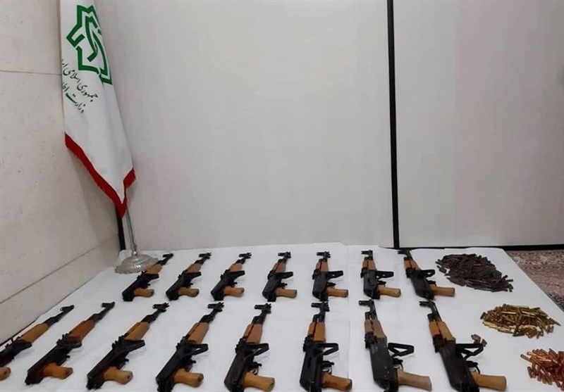 Haul of Weapons, Ammunition Seized in Western Iran