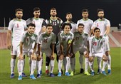Iran U-23 Players Wear Black Armband against Uzbekistan