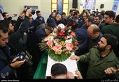 تشییع پیکر امیر سرتیپ دوم خلبان شهید محمدرضا رحمانی