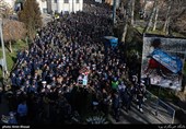 تشییع پیکر امیر سرتیپ دوم خلبان شهید محمدرضا رحمانی