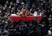 تشییع پیکر امیر سرتیپ دوم خلبان شهید محمدرضا رحمانی