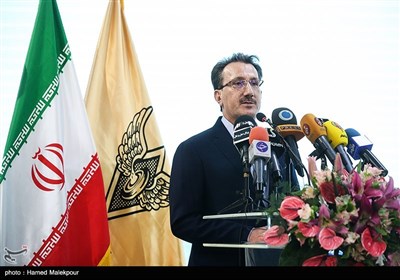 سخنرانی سعید رسولی مدیرعامل راه آهن در مراسم بهره‌برداری از ۲۴۳ دستگاه ناوگان ریلی ساخت ایران