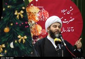 سخنرانی حجت‌الاسلام محمد قمی رئیس سازمان تبلیغات اسلامی در جشن میلاد حضرت عیسی مسیح (ع) در مجتمع دانشجویی حضرت ولیعصر (عج)