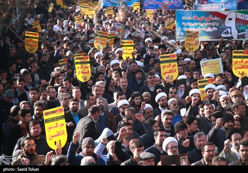 راهپیمایی مردم بجنورد در سالروز حماسه نهم دی به روایت تصاویر