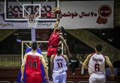 لیگ برتر بسکتبال| شکست نفت آبادان در دیداری معوقه