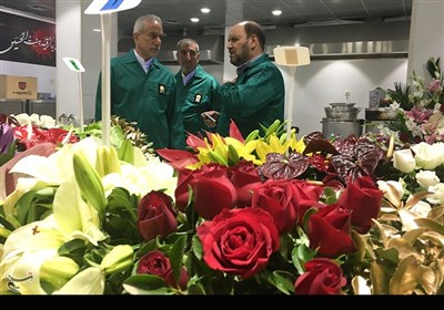 گل آرایی حرم مطهر حضرت زینب (س) و حضرت رقیه (س)