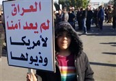 الجزیره خبر داد: دومین روز تحصن معترضان عراقی در برابر سفارت آمریکا