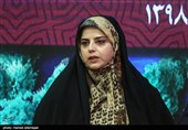 مینا مهرنوش عضو هیات علمی دانشگاه تهران و داور مسابقه برنامه تلویزیونی میدون
