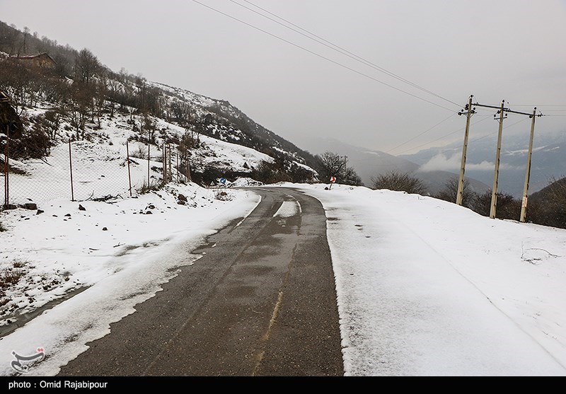 محور بافت – کرمان به دلیل بارش برف مسدود شد