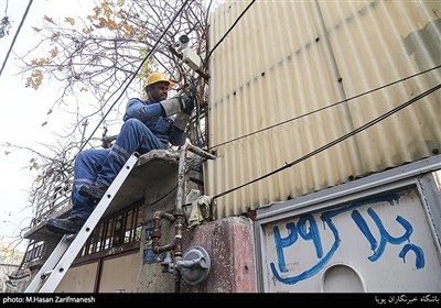 قطع آب و برق و گاز بلافاصله پس از تخلیه ی ساکنین توسط سازمان مربوطه