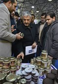 بازدید سردار محمدعلی جعفری فرمانده سابق سپاه از نمایشگاه کارآفرینی میدون