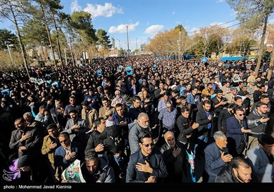 راهپیمایی مردم کرمان در پی شهادت سپهبد شهید حاج قاسم سلیمانی - کرمان