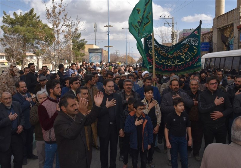راهپیمایی مردم شهرستان‌های استان اصفهان در پی شهادت سردار سلیمانی + تصاویر