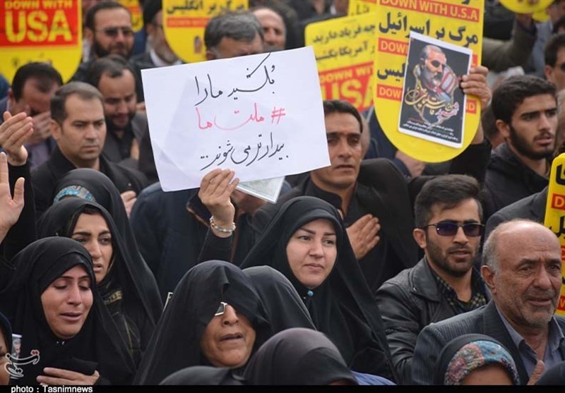 راهپیمایی ‌کم‌نظیر مردم یاسوج در محکومیت آمریکا / ‌انتقام خون حاج قاسم سلیمانی را می‌گیریم + تصاویر