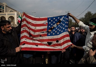 راهپیمایی نمازگزاران تهران در پی شهادت سپهبد شهید حاج قاسم سلیمانی