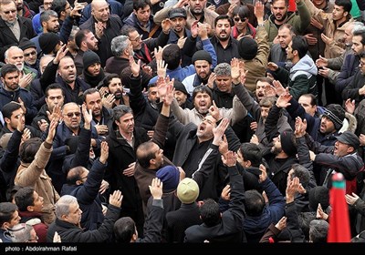 راهپیمایی سراسری در پی شهادت سپهبد حاج قاسم سلیمانی - همدان 