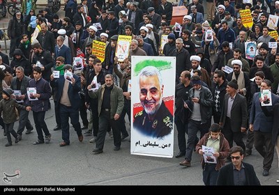 راهپیمایی سراسری در پی شهادت سپهبد حاج قاسم سلیمانی - استانها (2)