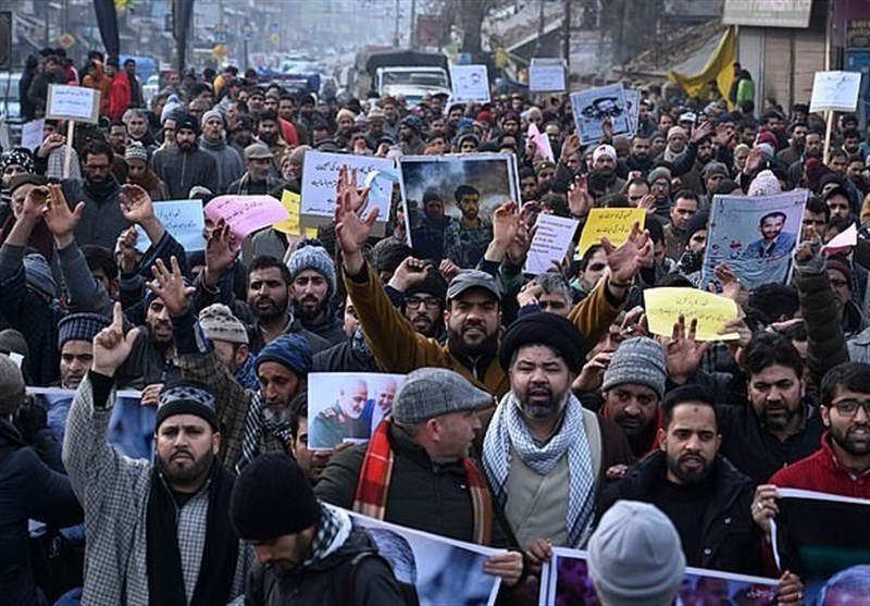 Muslims in India’s Kashmir Protest against US Killing of Iran’s Gen. Soleimani (+Video)