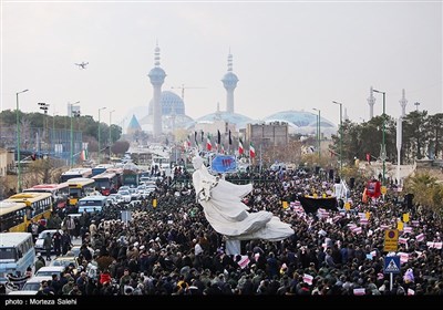 راهپیمایی سراسری در پی شهادت سپهبد حاج قاسم سلیمانی - اصفهان 