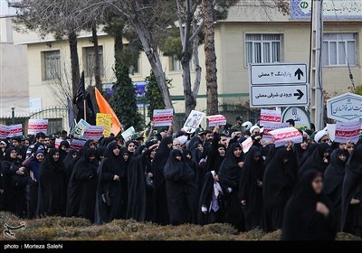 راهپیمایی سراسری در پی شهادت سپهبد حاج قاسم سلیمانی - اصفهان 