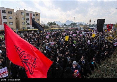 راهپیمایی سراسری در پی شهادت سپهبد حاج قاسم سلیمانی - اصفهان 