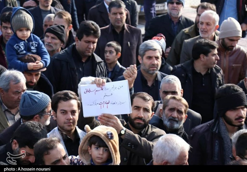 تجلی خشم ملت ایران علیه آمریکا در شهرستان‌های استان هرمزگان+فیلم