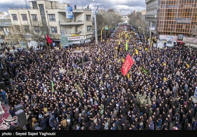 راهپیمایی ضدآمریکایی مردم اردبیل به روایت تصویر