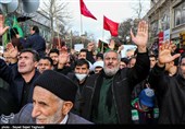 راهپیمایی مردم اردبیل در پی شهادت سردار سپهبد حاج قاسم سلیمانی