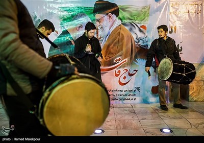 شام غریبان سپهبد شهید قاسم سلیمانی در میدان فلسطین تهران
