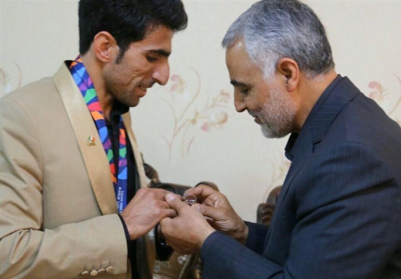 خاطره مدال‌آور پارالمپیک از دیدار با شهید سلیمانی