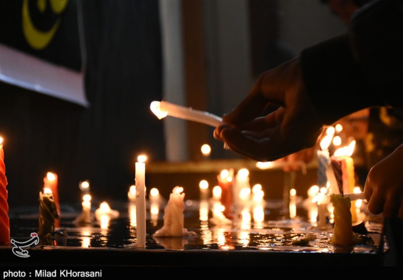 ‌عزاداری مردم بهبهان در فراق شهید سلیمانی / شهر پر از شمع در فراق سردار دل‌ها + تصاویر‌