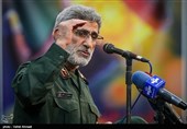 IRGC Quds Force Chief: US Navy Ship Fire Result of Washington Crimes
