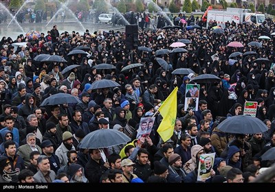 مراسم گرامیداشت شهید سپهبد قاسم سلیمانی در میدان امام اصفهان