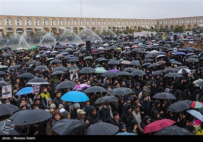 مراسم گرامیداشت شهید سپهبد قاسم سلیمانی در میدان امام اصفهان