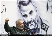 سردار علی فدوی جانشین سپاه در جمع دانشجویان تهران در پی شهادت سردار سلیمانی