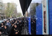 راهپیمایی دانشجویان تهران در پی شهادت سردار سلیمانی-خیابان انقلاب