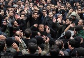 عزاداری دانشجویان تهران در پی شهادت سردار سلیمانی در دانشگاه تهران