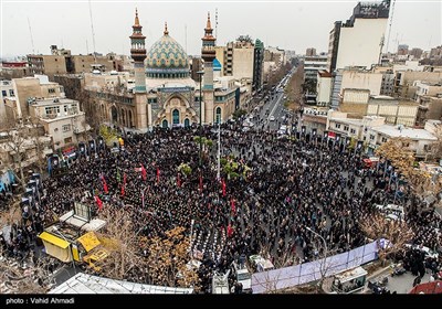 اجتماع هیأت‌های تهران در میدان فلسطین